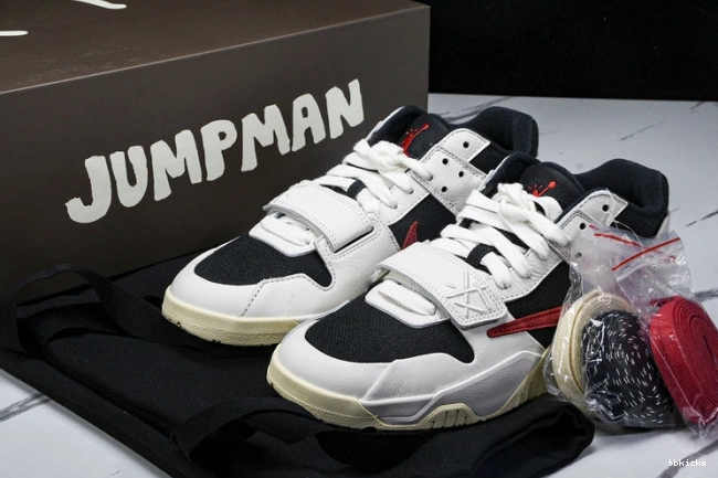 Reps TBK Jumpman TR Scott Red Jordan Jack FZ8117-101 Travis x University 0727